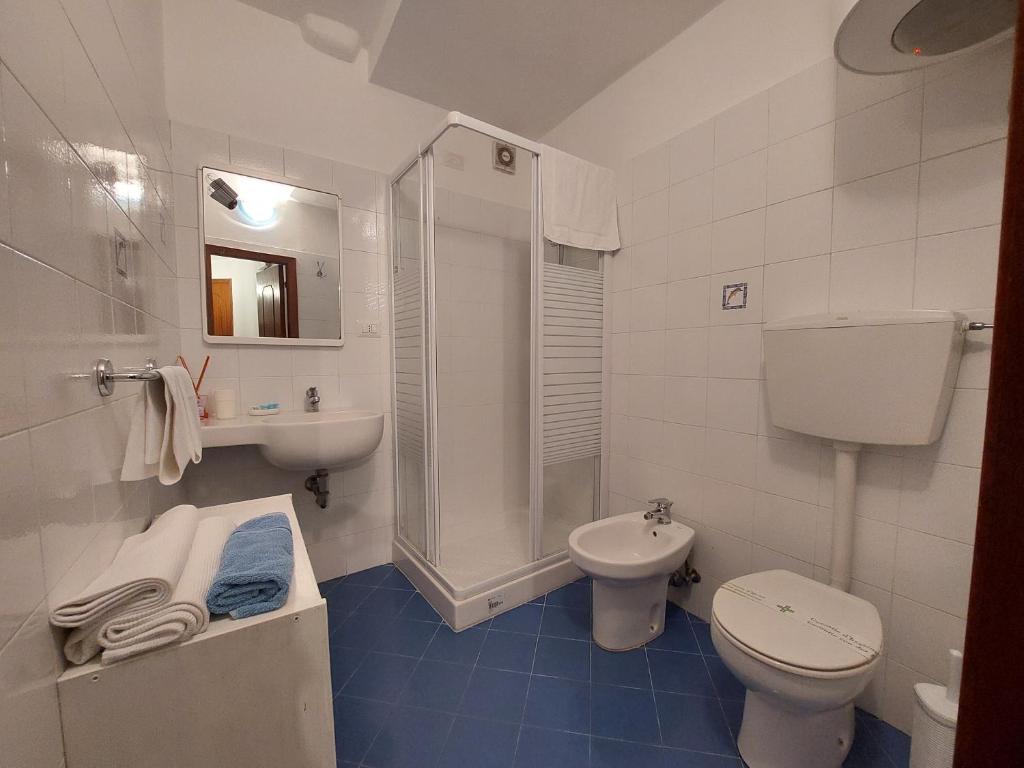 Koupelna v ubytování Mariasole Rooms