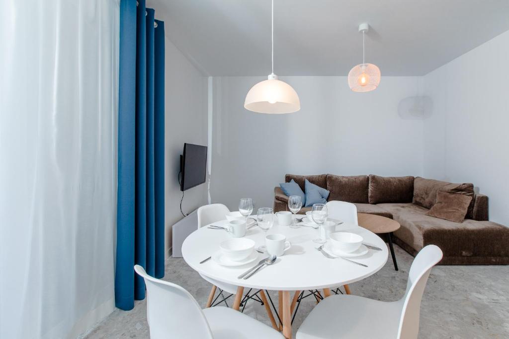 Posezení v ubytování Resort Apartamenty Klifowa Rewal 59