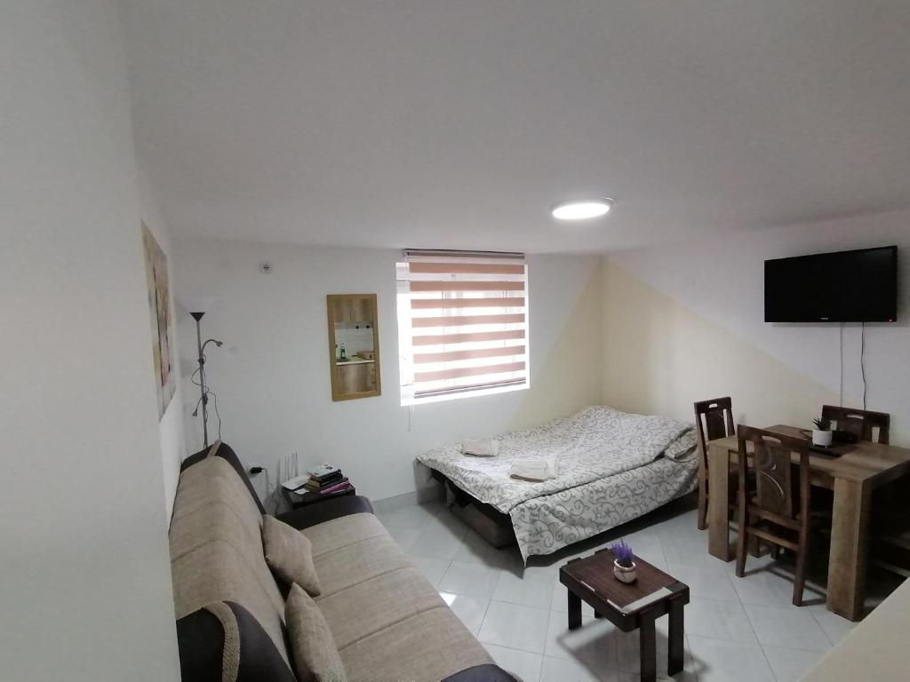 Krevet ili kreveti u jedinici u okviru objekta Apartman Radojković