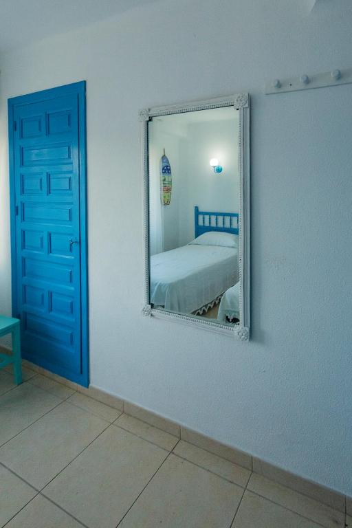 Posteľ alebo postele v izbe v ubytovaní Primera Línea de Playa