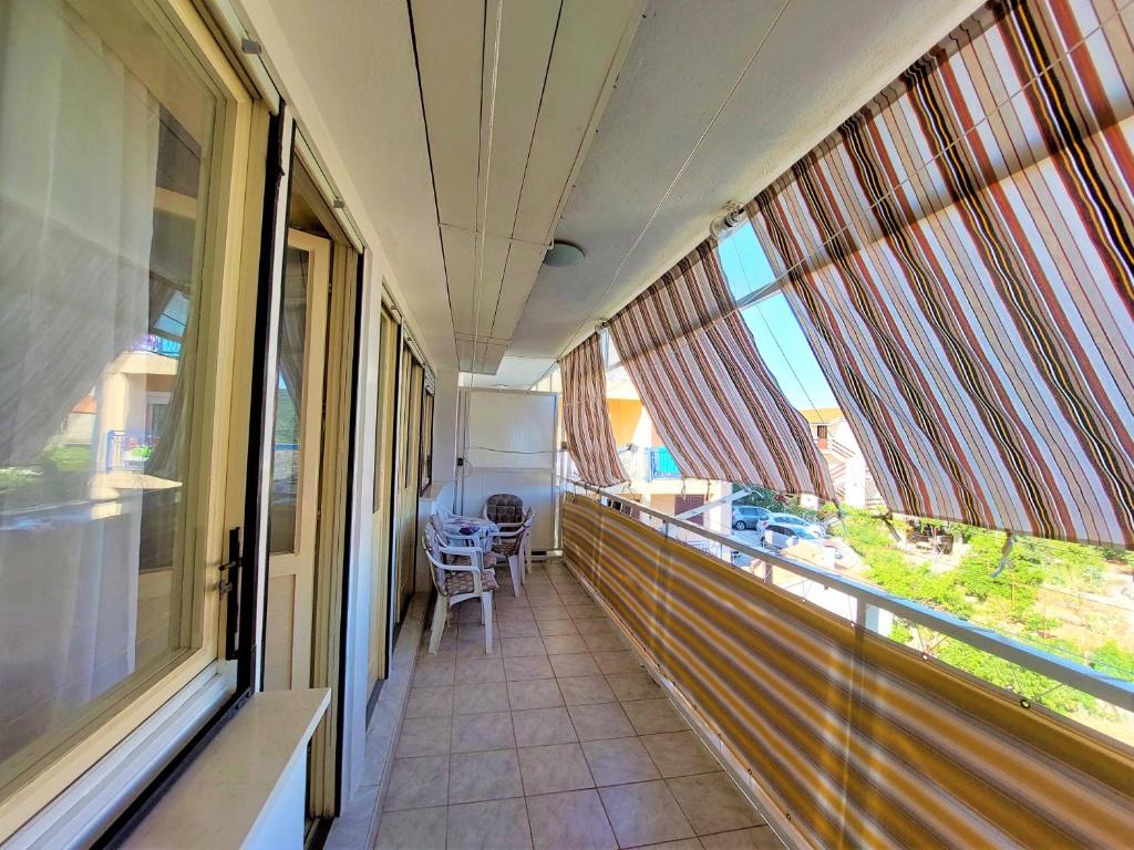 Balkón nebo terasa v ubytování Apartman Ninsky