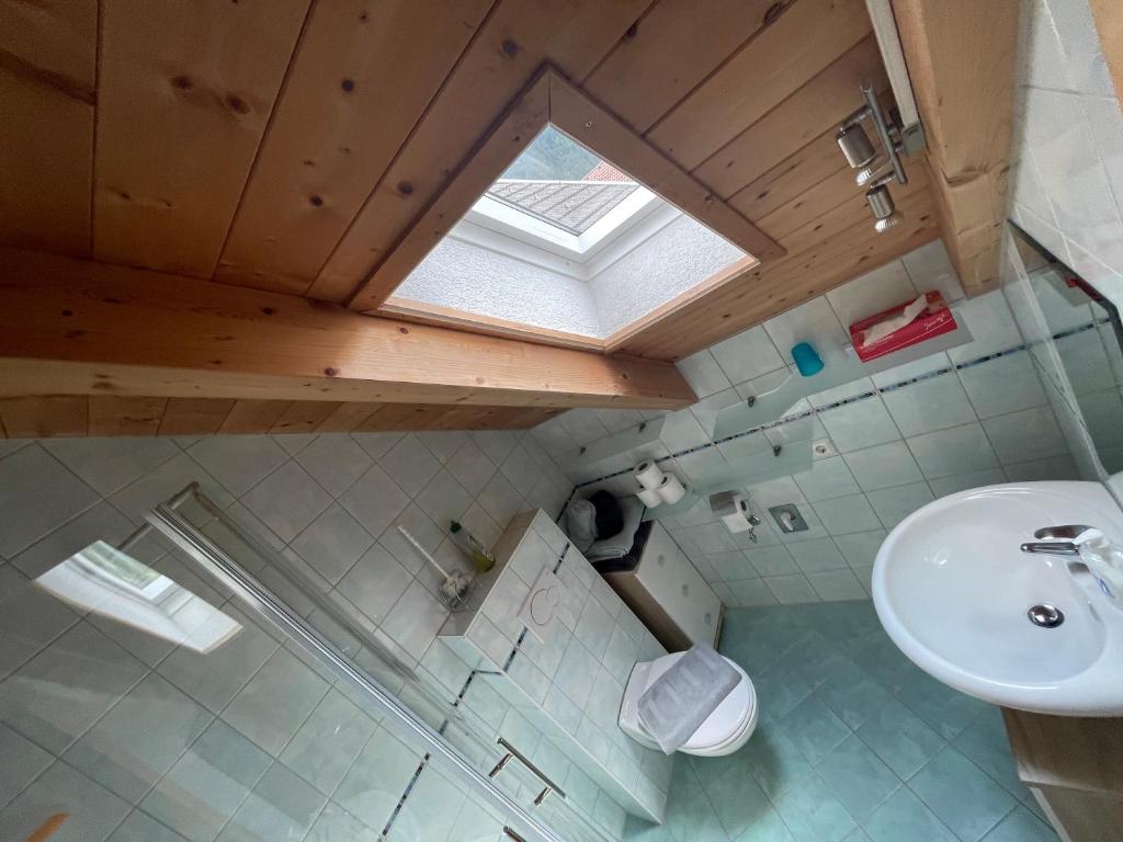 Kúpeľňa v ubytovaní Ferienwohnung Daberer