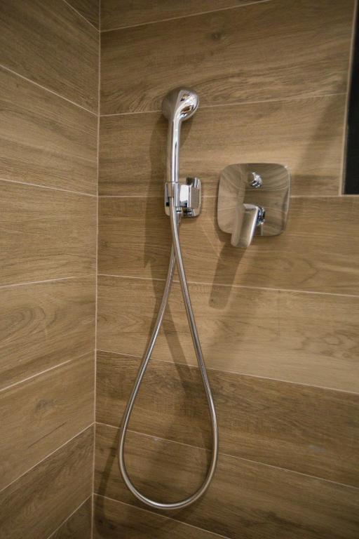 Koupelna v ubytování Hotel Borneo
