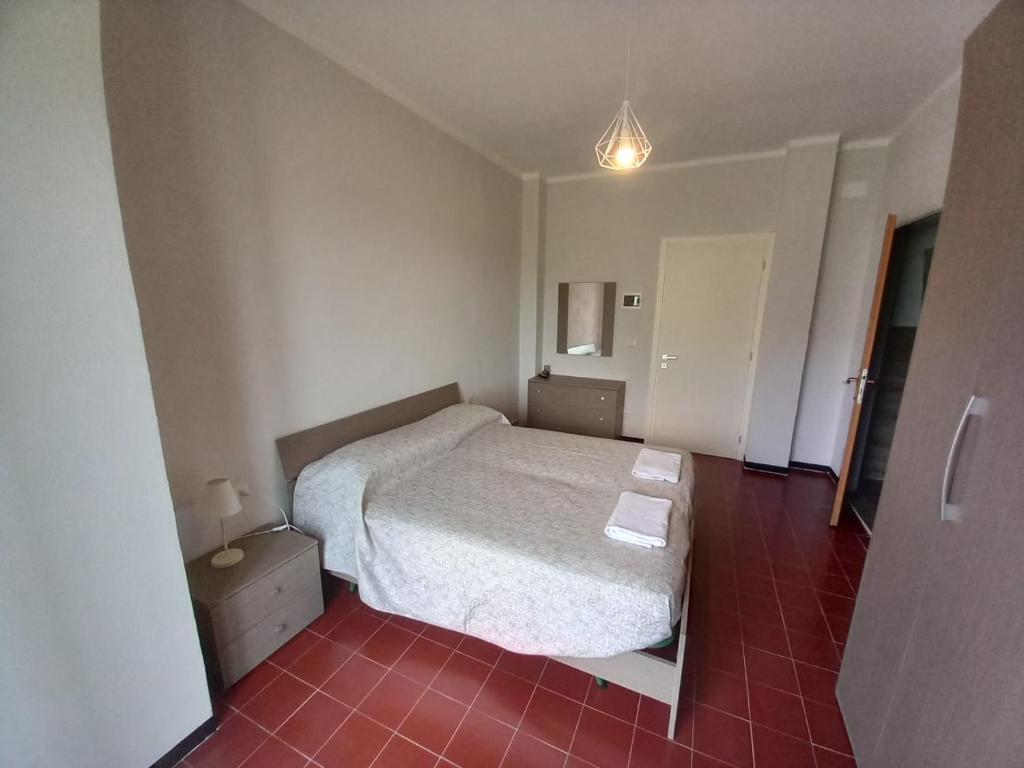 Postel nebo postele na pokoji v ubytování Albergo ristorante Payarin