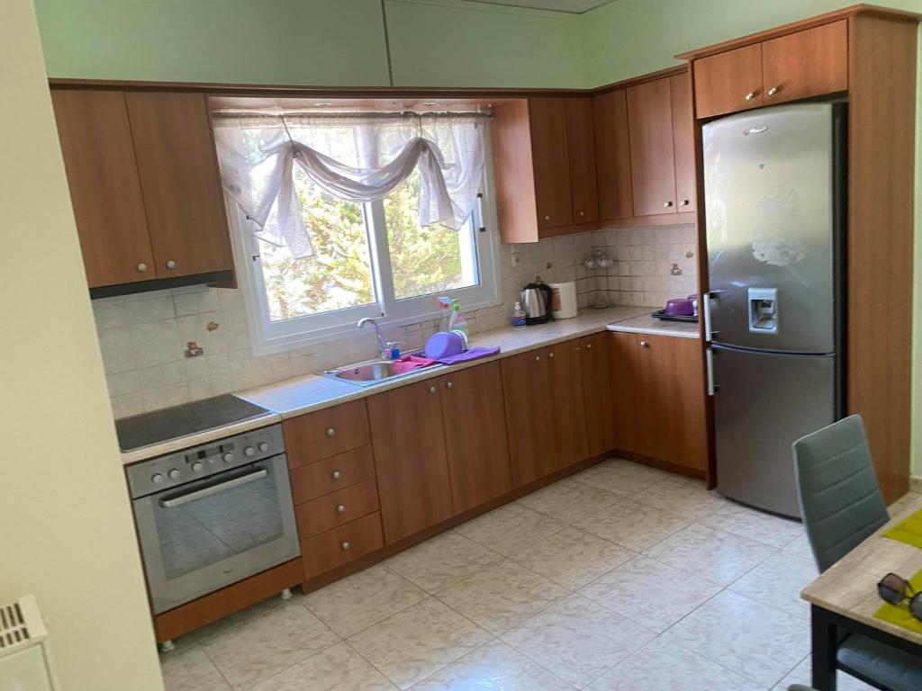 Kuchyň nebo kuchyňský kout v ubytování Treasures B&B