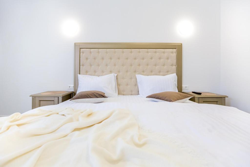 Postel nebo postele na pokoji v ubytování Brize Guesthouse