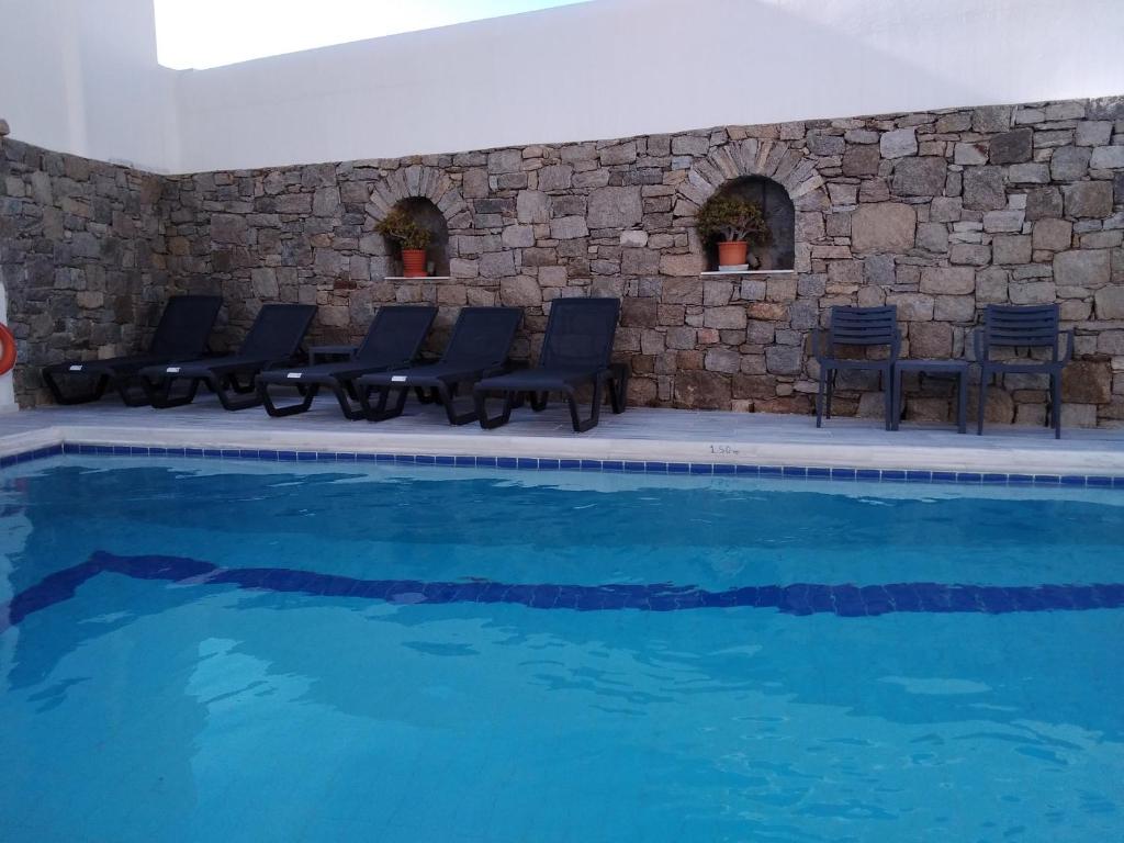 Bazén v ubytování Asteri Hotel nebo v jeho okolí
