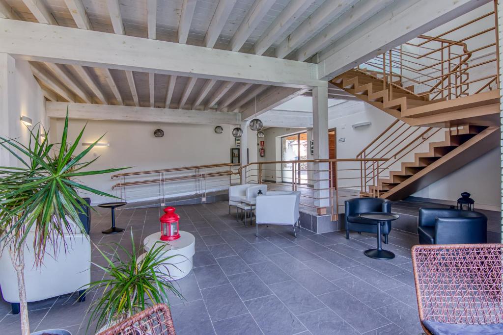 Posezení v ubytování Apartamentos Cuatro Aguas