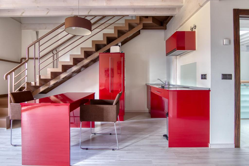 Posezení v ubytování Apartamentos Cuatro Aguas