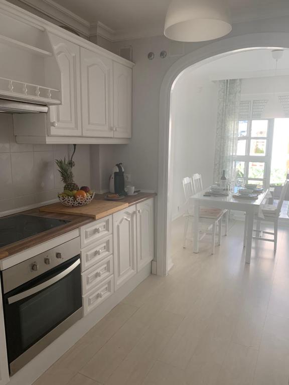 Kuchyňa alebo kuchynka v ubytovaní Casa luminosa