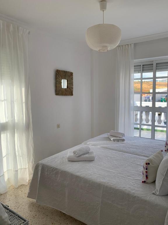 Posteľ alebo postele v izbe v ubytovaní Casa luminosa