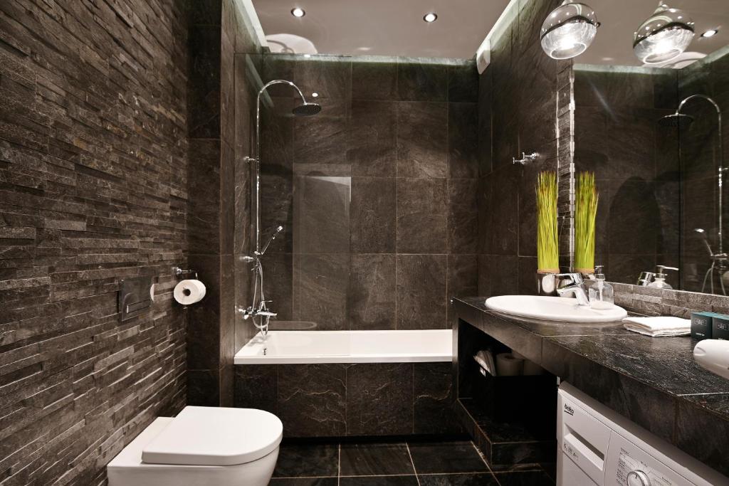 Kúpeľňa v ubytovaní Apartamenty Prestige Browar Lubicz Stare Miasto