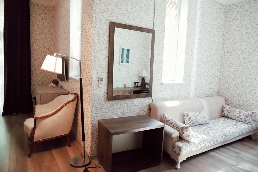 Posezení v ubytování Abastumani Residence