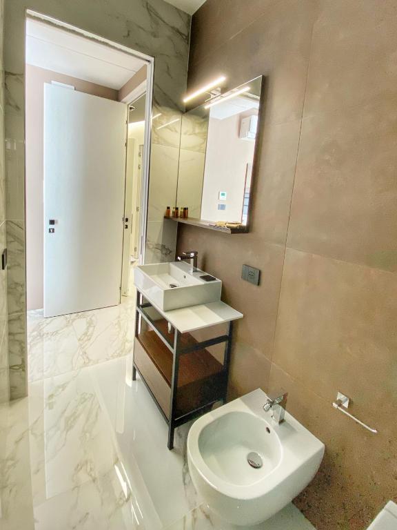 Łazienka w obiekcie B&B BorgiaRooms