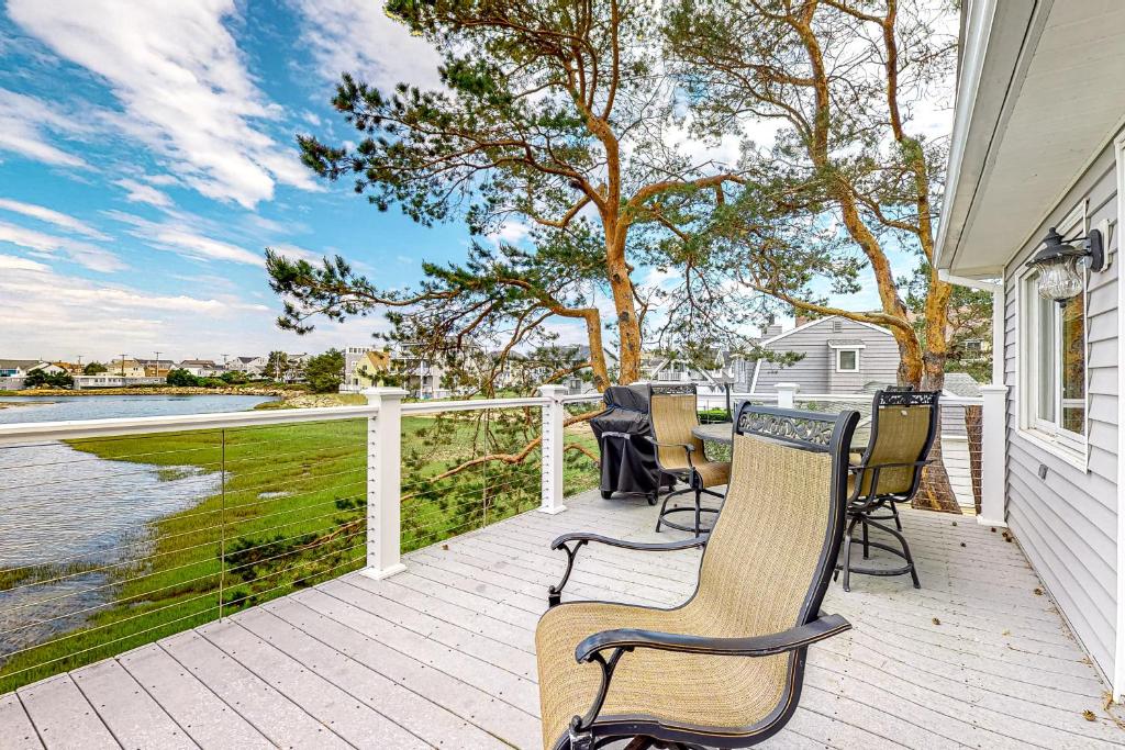 Naturlandskabet i nærheden af feriehuset