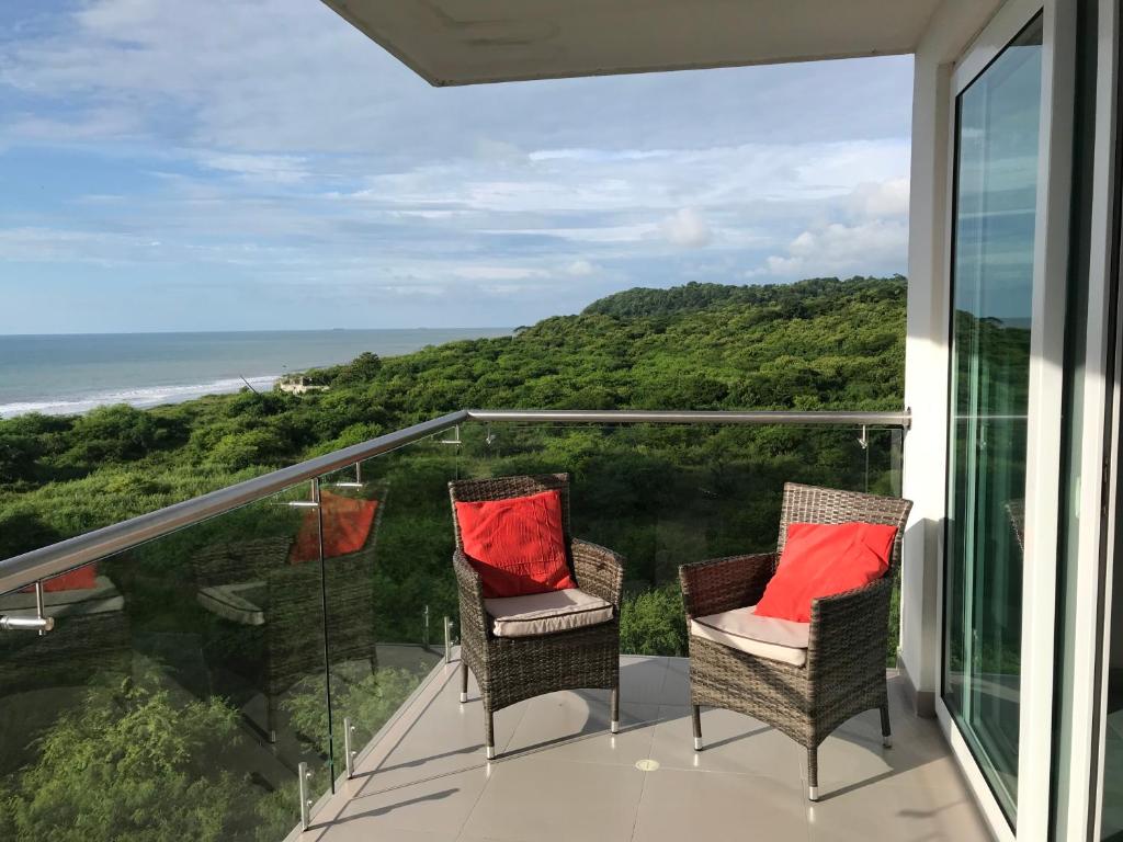Departamento vista al mar 2D - 2ベッドルームのアパート