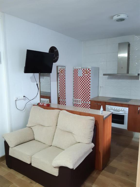 Kuchyň nebo kuchyňský kout v ubytování Apartamento Zona Carrefour