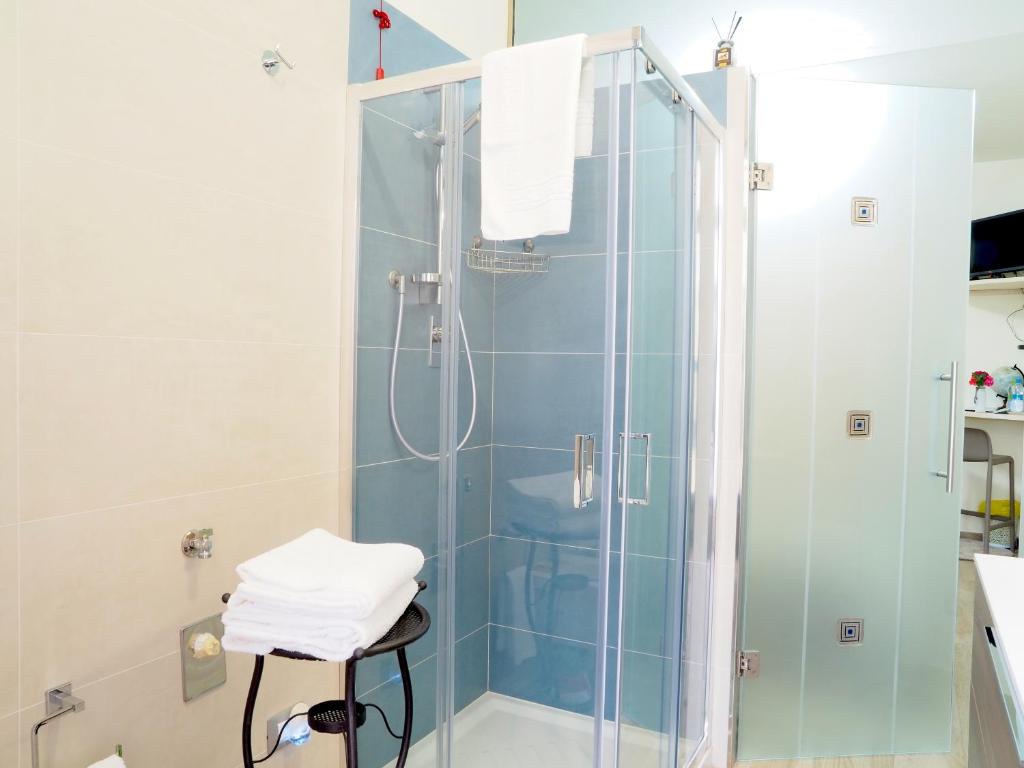 Kúpeľňa v ubytovaní B&b La Rocca