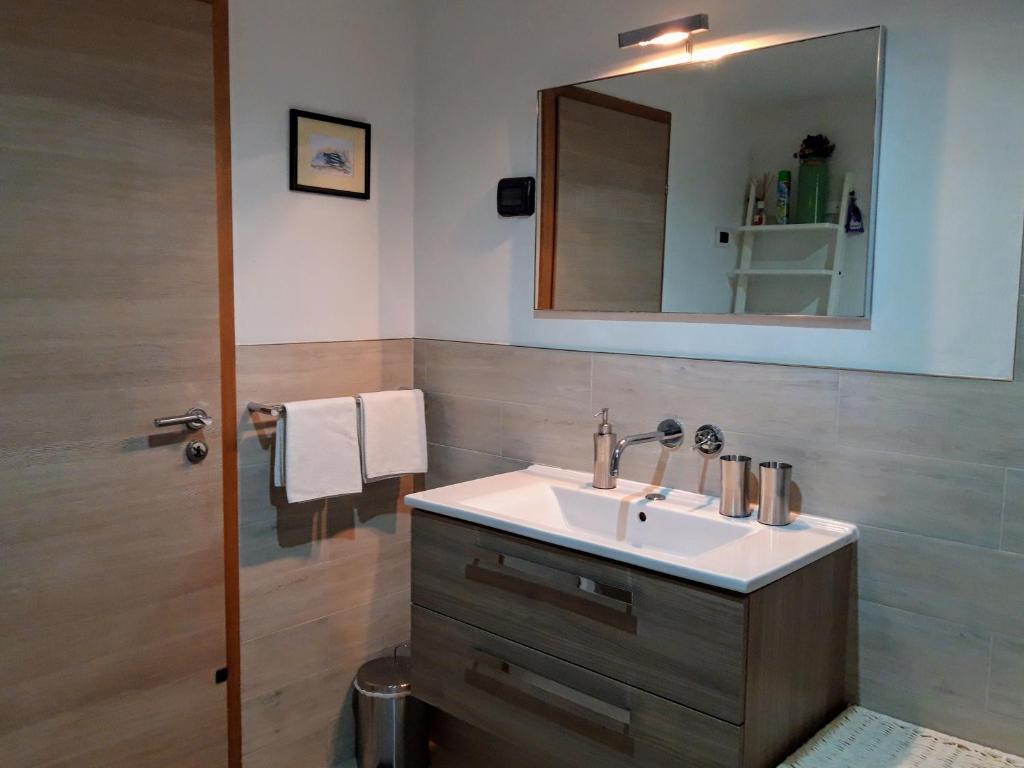 Koupelna v ubytování Villa Aurelia