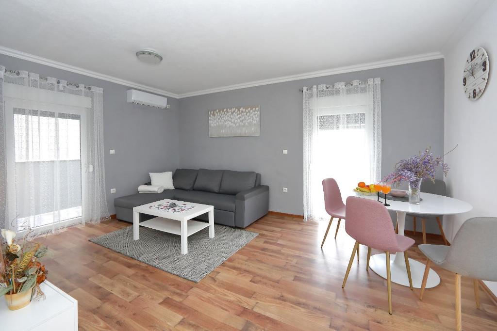 Posezení v ubytování Apartments Nikić