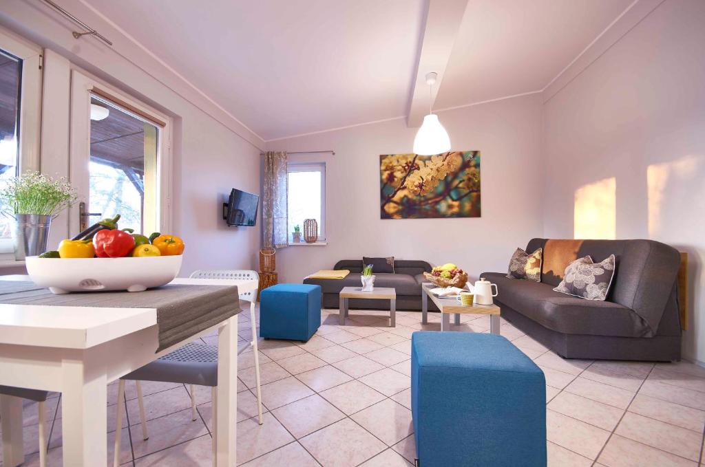 Posedenie v ubytovaní Arenda Apartamenty&Domki całoroczne