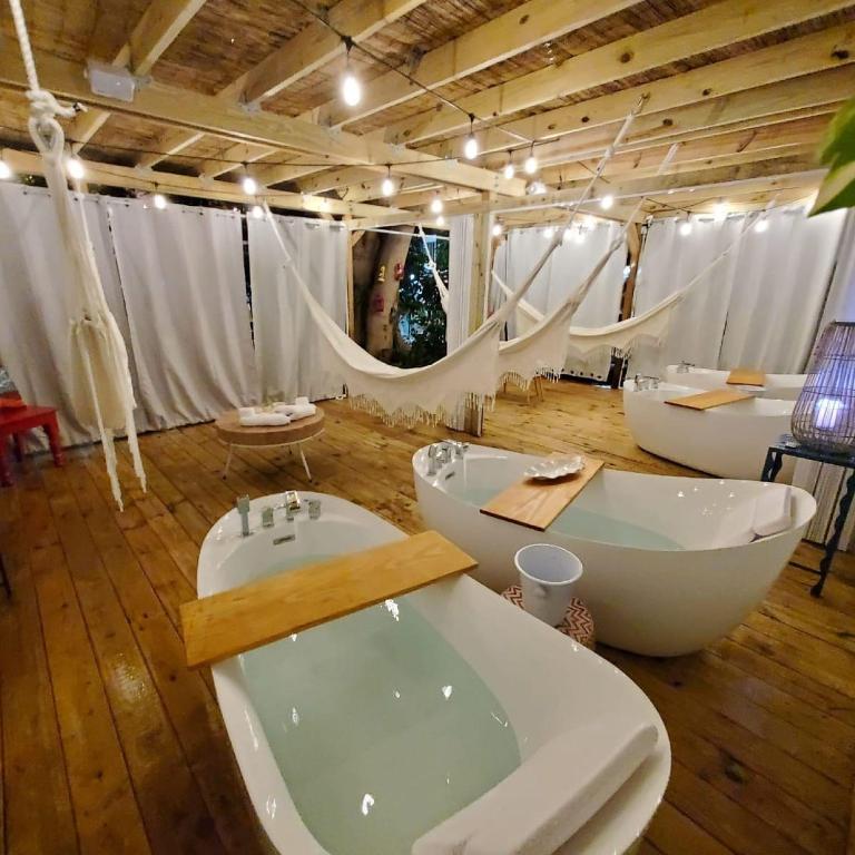 Koupelna v ubytování La Jamaca - Island Vibe Hotel