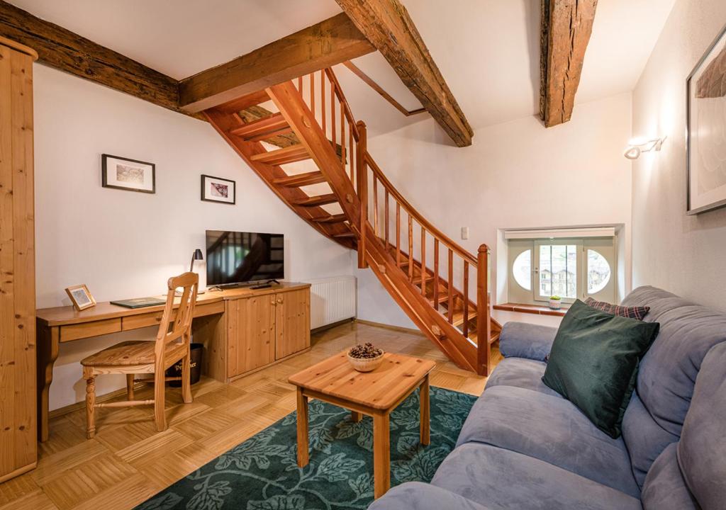 Posezení v ubytování Hotel Gasthof Prunner