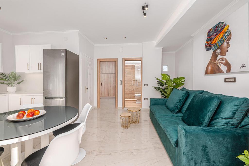 Posezení v ubytování La Casa Di Luce
