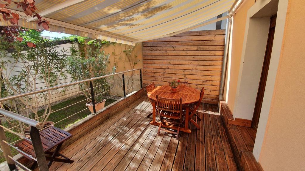 Gites Du Ladhof - Apartment Mit Terrasse
