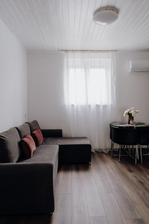 Posezení v ubytování Nyírfa Apartman