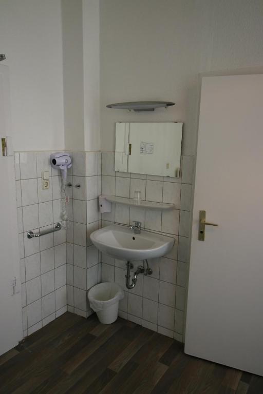 Koupelna v ubytování Hotel Bee Fang
