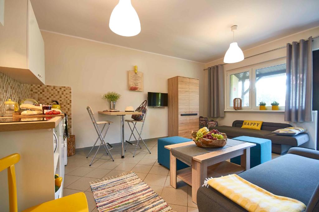 Posedenie v ubytovaní Arenda Apartamenty&Domki całoroczne