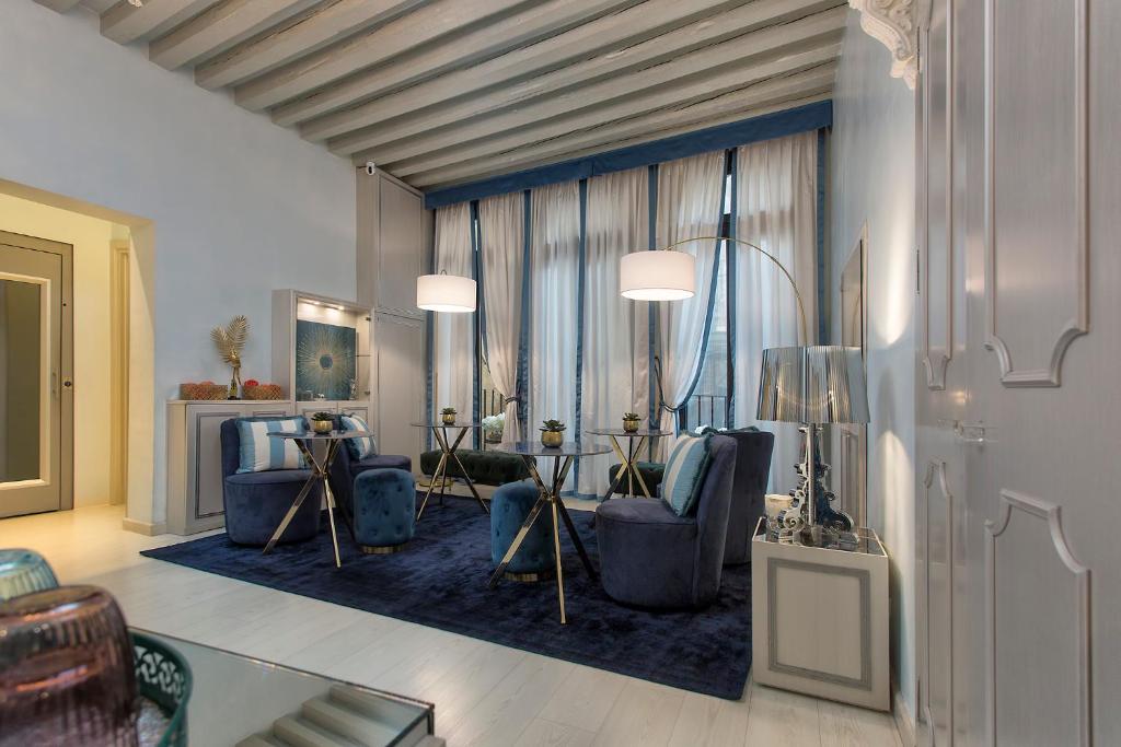 Posezení v ubytování Relais Venezia