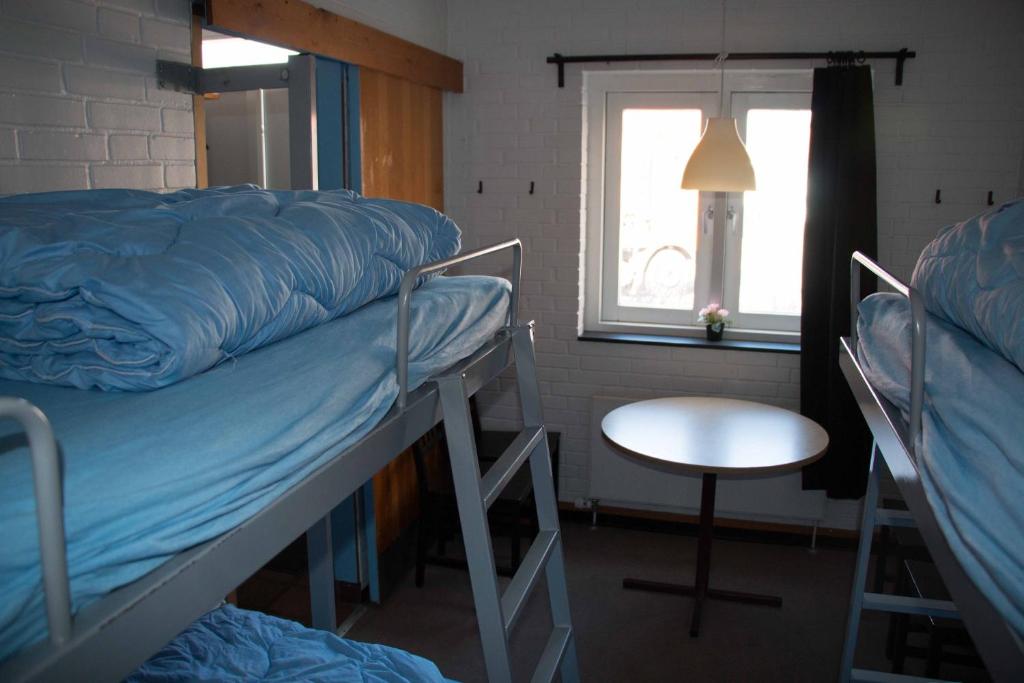 Postel nebo postele na pokoji v ubytování Danhostel Helsingør