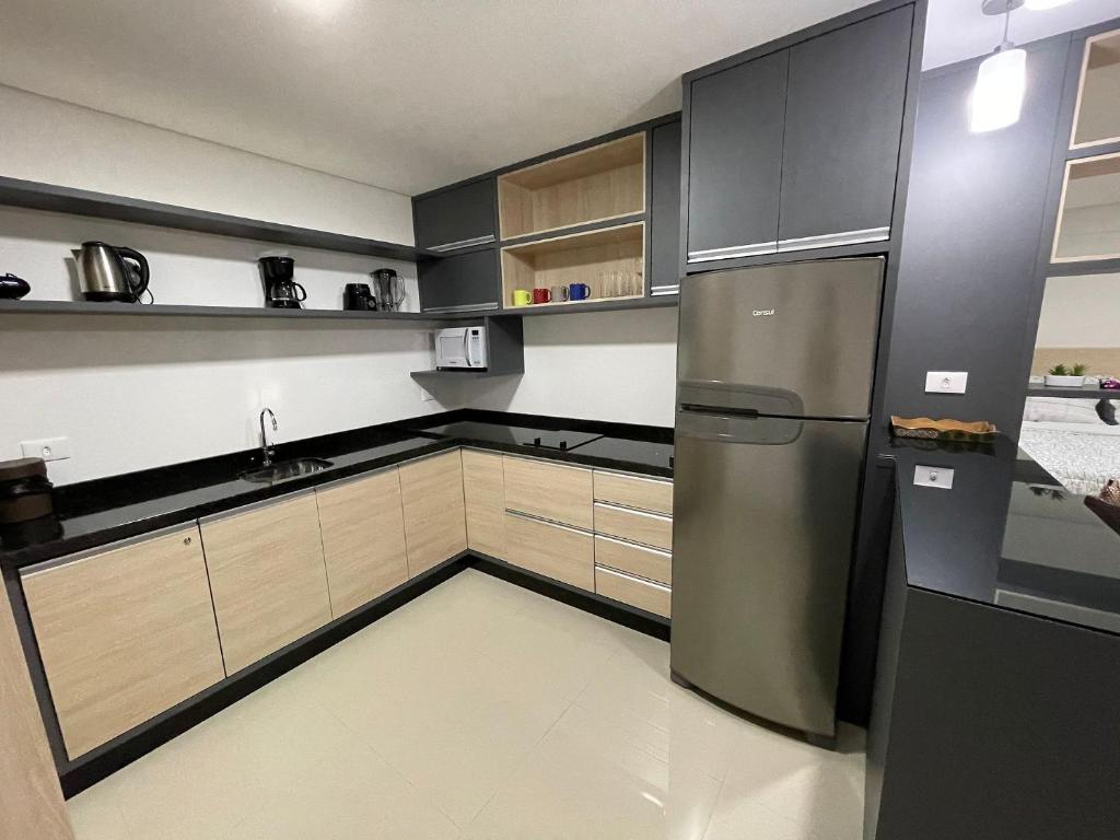  Novo Apt Studio no centro de FOZ com garagem