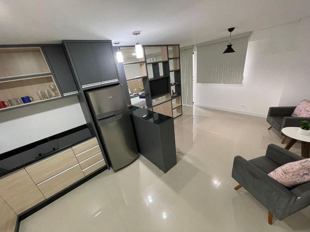  Novo Apt Studio no centro de FOZ com garagem