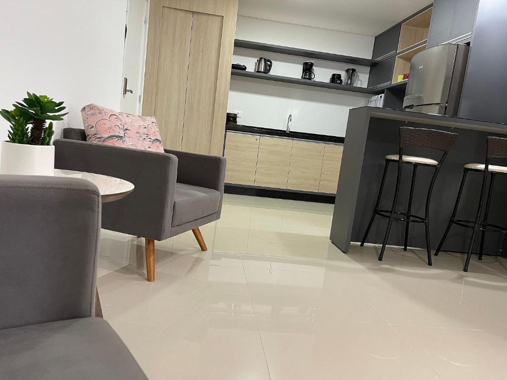  Novo Apt Studio no centro de FOZ com garagem