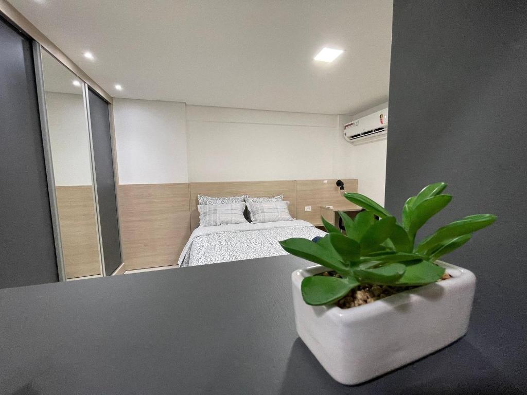  Novo Apt Studio no centro de FOZ com garagem
