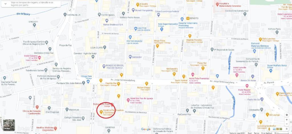  Novo Apt Studio no centro de FOZ com garagem