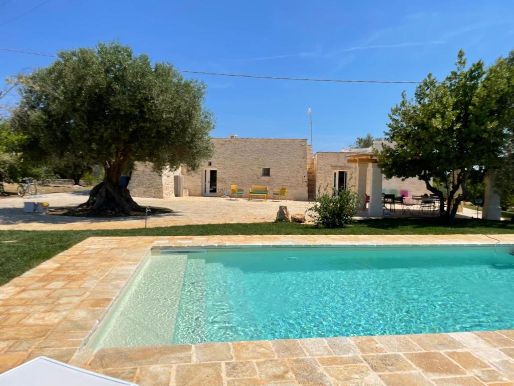 Bazén v ubytování Trullo Nadia Ostuni nebo v jeho okolí