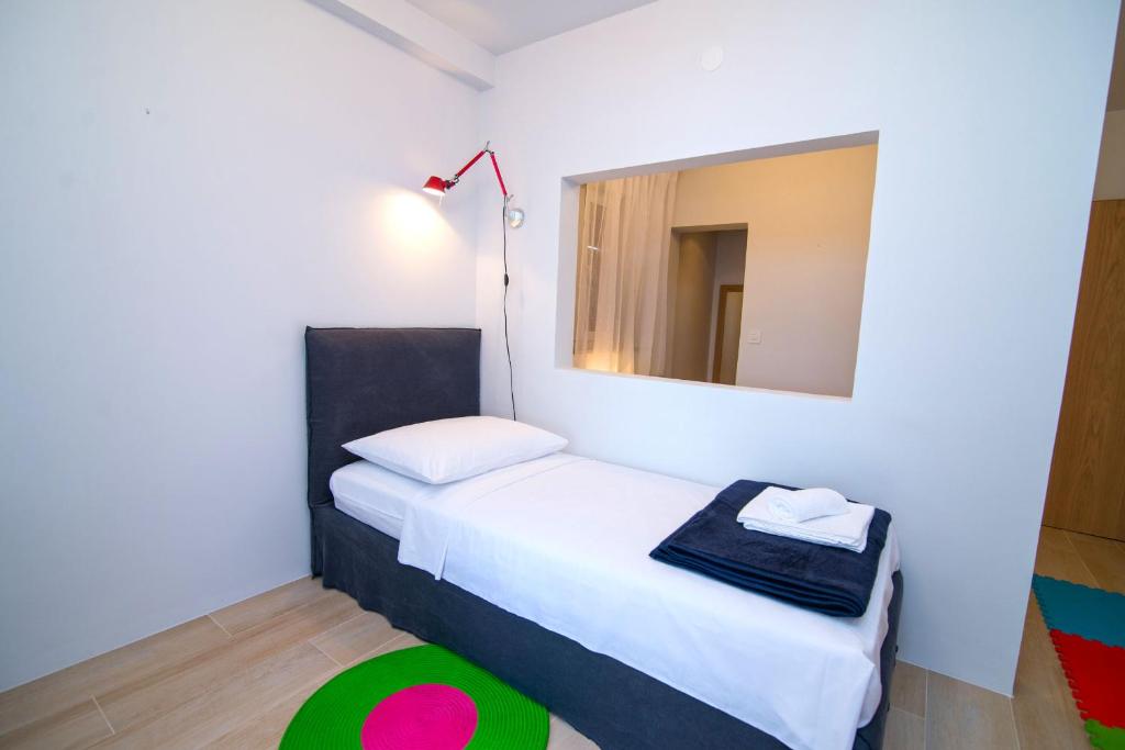 Postel nebo postele na pokoji v ubytování Jelena B4