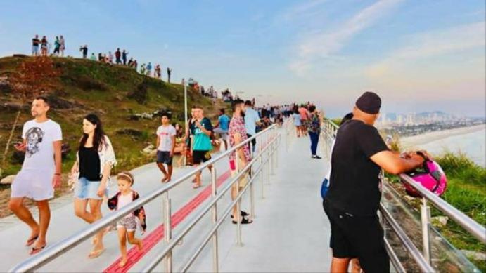  Flat 100 metros da praia