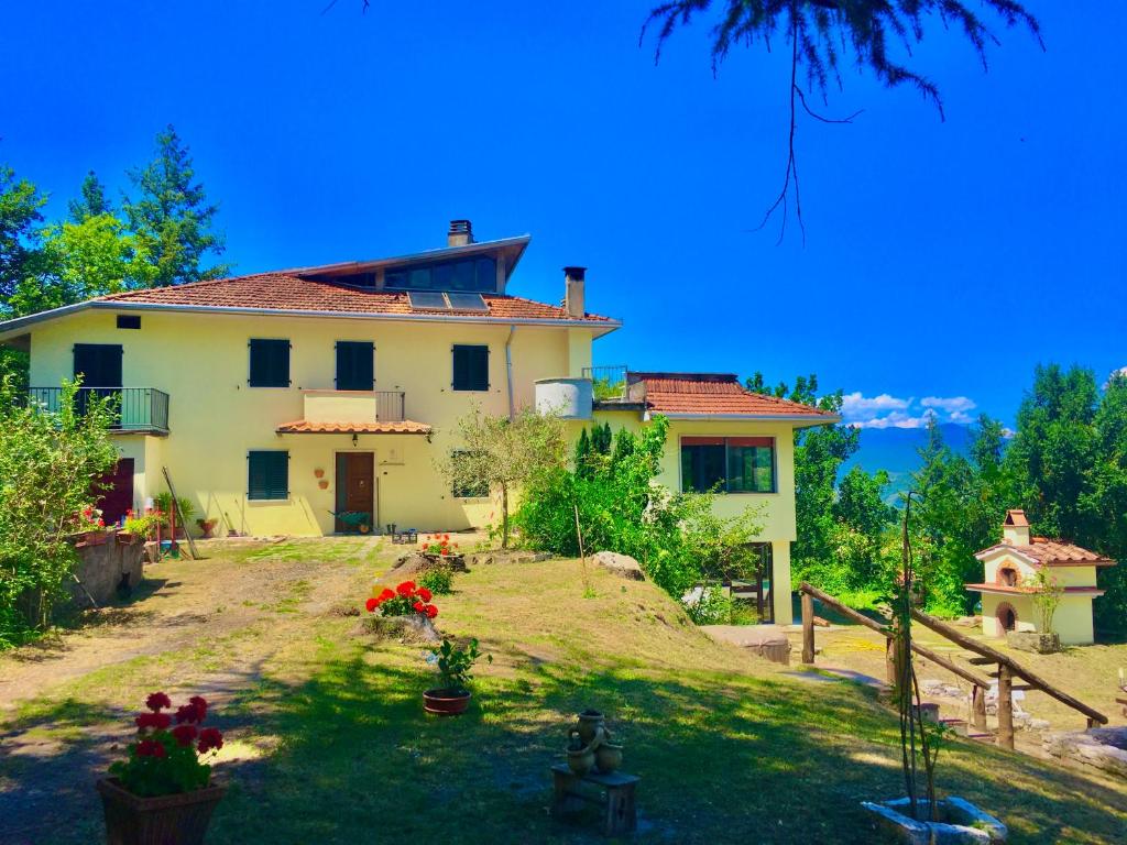 Zahrada ubytování Le Apuane Holidays