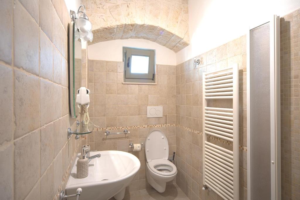 Kúpeľňa v ubytovaní Trullo Antica Bellezza