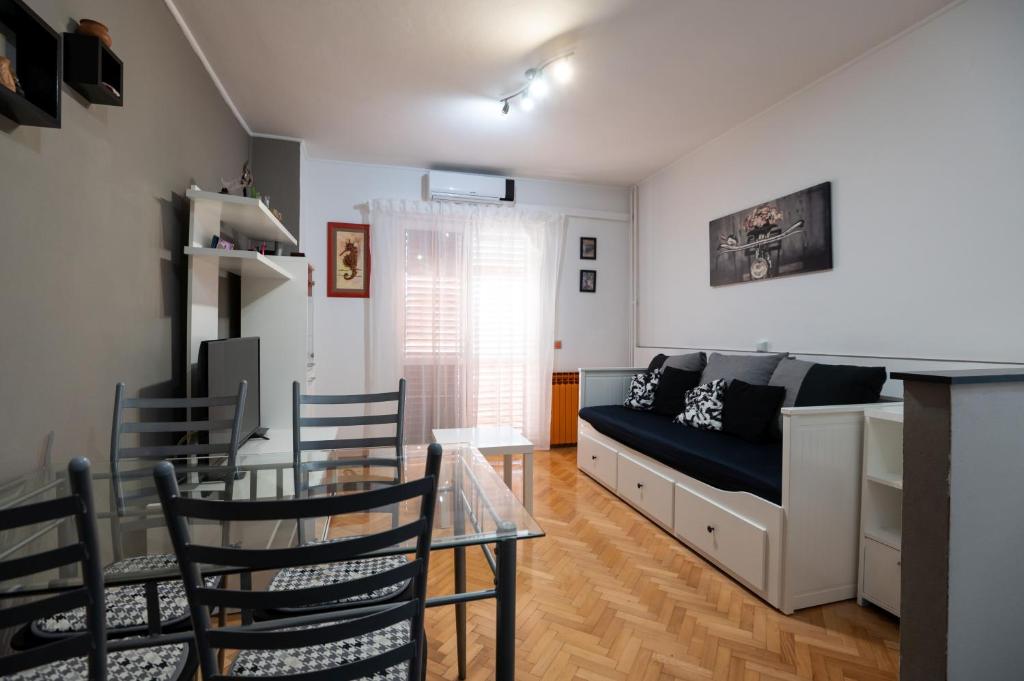 Posezení v ubytování Apartments Onorina