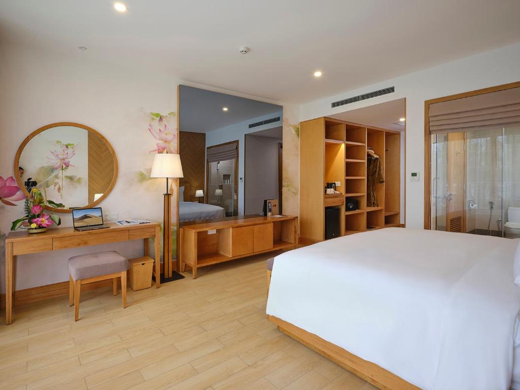 Phòng Noa Giường Đôi Nhìn Ra Vườn