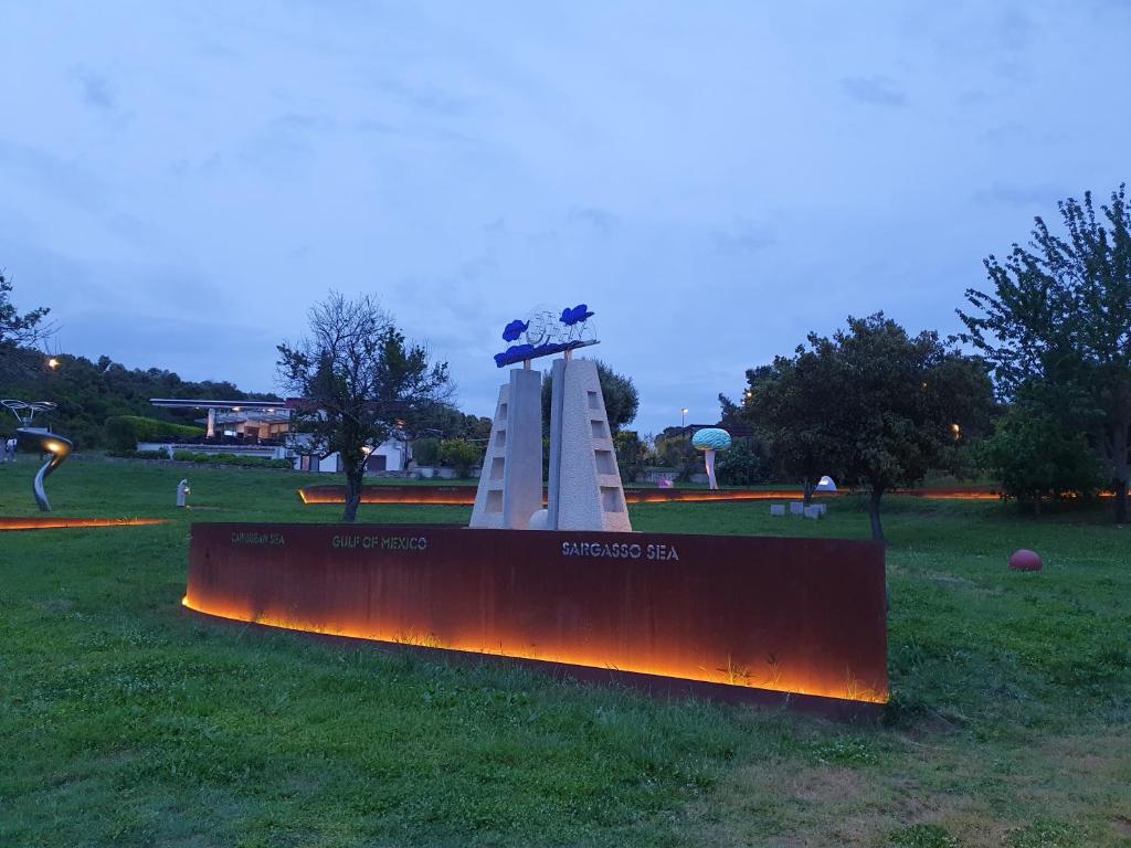 Zahrada ubytování Floating House SENA