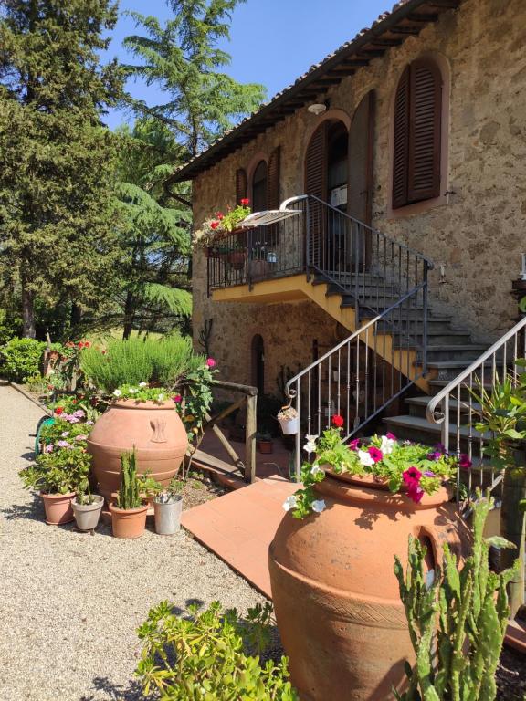 Zahrada ubytování Antico Podere Il Bugnolo