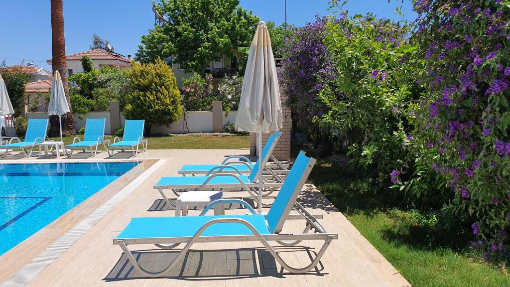 Bazén v ubytování Dalyan Villa Amazon nebo v jeho okolí