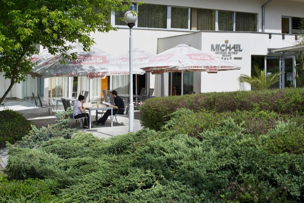 Zahrada ubytování Hotel Michael